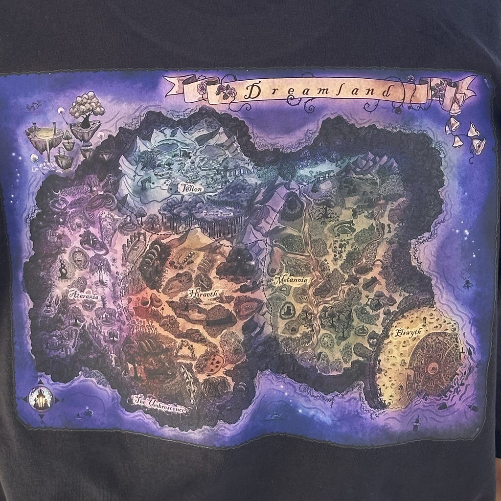 Dreamland (Map) Tee