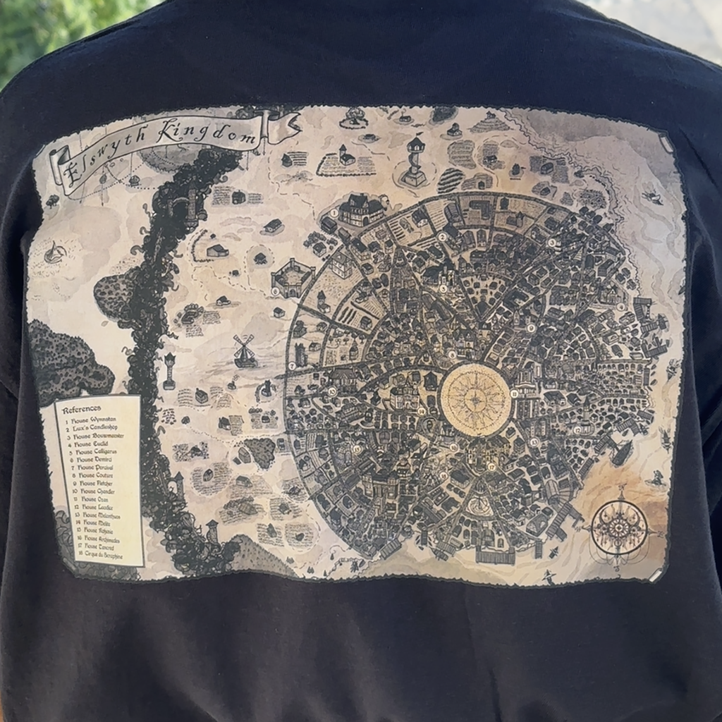Elswyth Kingdom (Map) Tee