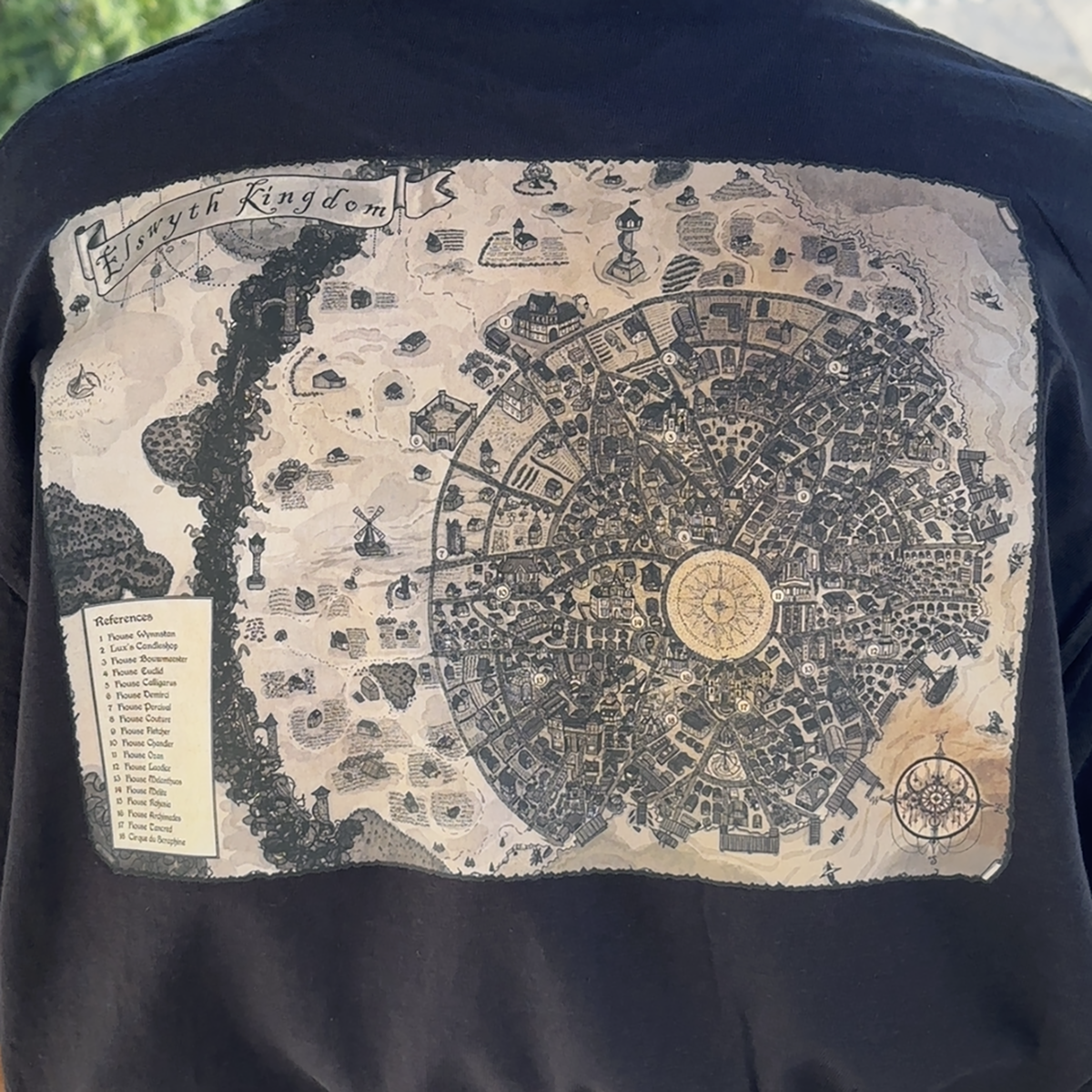Elswyth Kingdom (Map) Tee