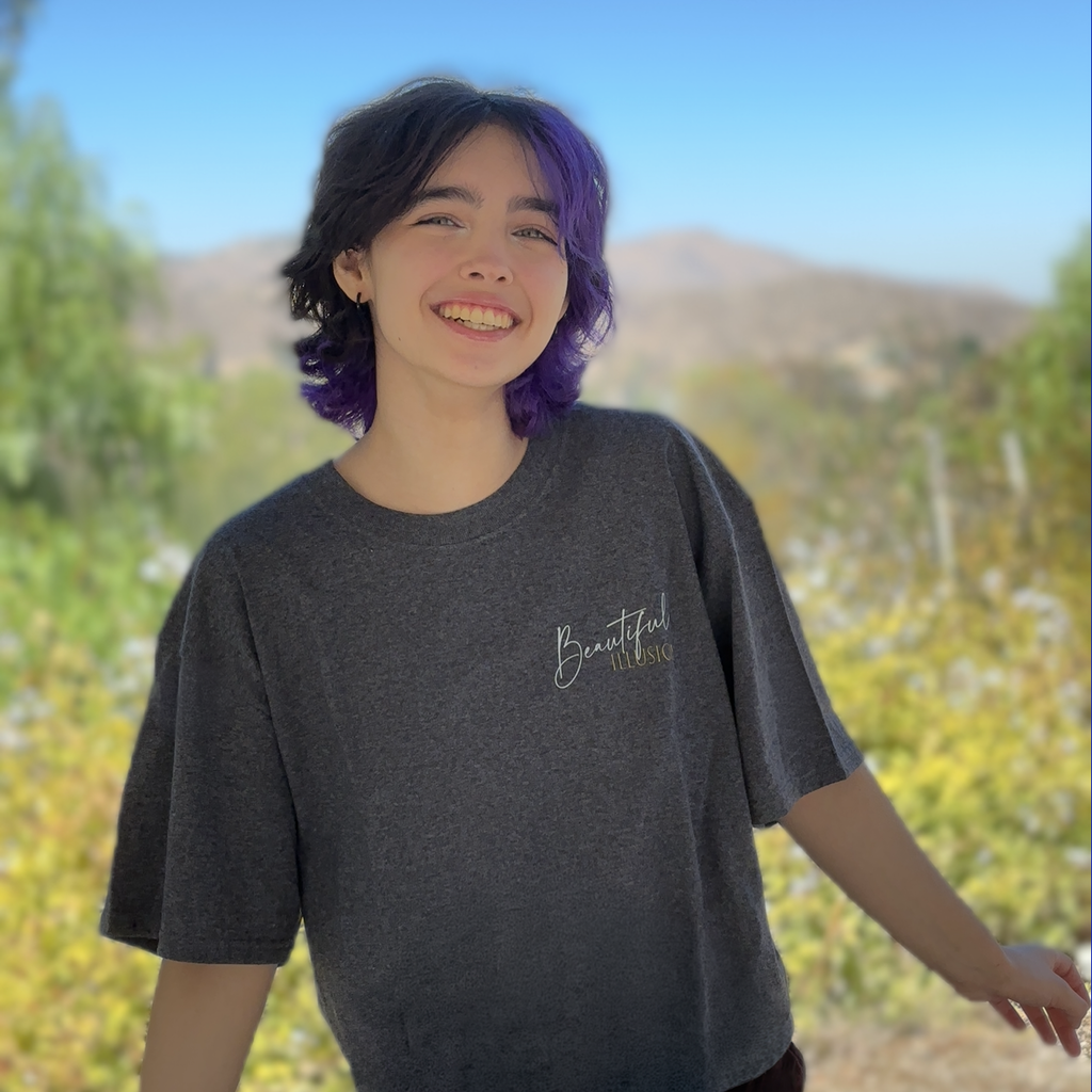 Beautiful Illusion T-Shirt (Heather Gray)